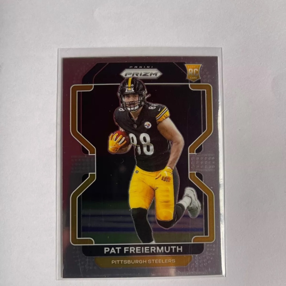 2021 Panini Prizm - Rookie #362 Pat Freiermuth (RC) Pittsburgh Steelers